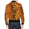 Tiger Pattern Print Men's Bomber Jacket-grizzshop