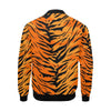 Tiger Pattern Print Men's Bomber Jacket-grizzshop