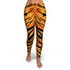 Tiger Pattern Print Pattern Women Leggings-grizzshop