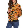 Load image into Gallery viewer, Tiger Pattern Print Women Casual Bomber Jacket-grizzshop