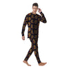 Tigers Head Tattoo Print Pattern Men's Pajamas-grizzshop