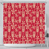 Load image into Gallery viewer, Tiki Hawaiian Pattern Print Bathroom Shower Curtain-grizzshop