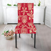 Tiki Hawaiian Pattern Print Chair Cover-grizzshop