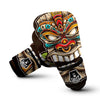 Tiki Hawaiian Print Boxing Gloves-grizzshop