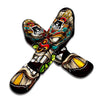 Tiki Hawaiian Print Muay Thai Shin Guards-grizzshop