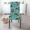 Tiki Hibiscus Pattern Print Chair Cover-grizzshop