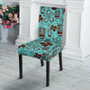 Tiki Hibiscus Pattern Print Chair Cover-grizzshop