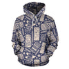 Tiki Pattern Print Men Women Pullover Hoodie-grizzshop