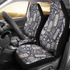 Tiki Pattern Print Universal Fit Car Seat Covers-grizzshop