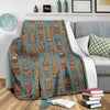 Tiki Print Pattern Blanket-grizzshop