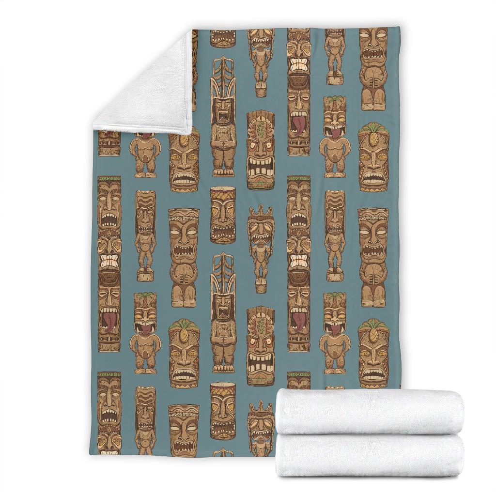 Tiki Print Pattern Blanket-grizzshop