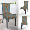 Tiki Print Pattern Chair Cover-grizzshop