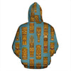 Tiki Print Pattern Men Women Pullover Hoodie-grizzshop