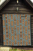 Tiki Print Pattern Quilt-grizzshop