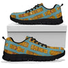 Tiki Print Pattern Sneaker Shoes For Men Women-grizzshop