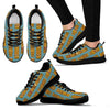 Tiki Print Pattern Sneaker Shoes For Men Women-grizzshop