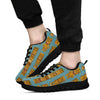 Tiki Print Pattern Sneaker Shoes For Men Women-grizzshop