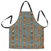 Tiki Print Pattern Women's Apron-grizzshop