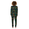 Tiki Tropical Print Pattern Women's Pajamas-grizzshop