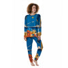 Time To Travel Summer Holiday Print Women's Pajamas-grizzshop