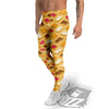 Toast And Jam Print Pattern Men's Leggings-grizzshop