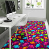 Toffee Candy Pattern Print Floor Mat-grizzshop