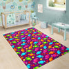 Toffee Candy Pattern Print Floor Mat-grizzshop