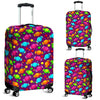 Toffee Candy Pattern Print Luggage Cover Protector-grizzshop