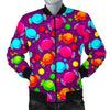 Toffee Candy Pattern Print Men's Bomber Jacket-grizzshop