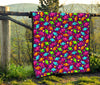 Toffee Candy Pattern Print Quilt-grizzshop