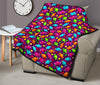 Toffee Candy Pattern Print Quilt-grizzshop