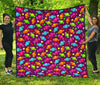 Toffee Candy Pattern Print Quilt-grizzshop