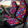 Toffee Candy Pattern Print Universal Fit Car Seat Covers-grizzshop