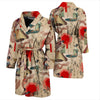 Tokyo Japanese Pattern Print Men Long Robe-grizzshop