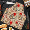 Tokyo Japanese Pattern Print Men's Apron-grizzshop