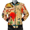 Tokyo Japanese Pattern Print Men's Bomber Jacket-grizzshop