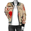 Tokyo Japanese Pattern Print Women Casual Bomber Jacket-grizzshop