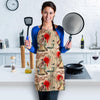 Tokyo Japanese Pattern Print Women's Apron-grizzshop