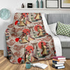 Tokyo Japanese Print Pattern Blanket-grizzshop