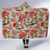 Tokyo Japanese Print Pattern Hooded Blanket-grizzshop