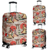 Tokyo Japanese Print Pattern Luggage Cover Protector-grizzshop