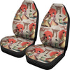 Tokyo Japanese Print Pattern Universal Fit Car Seat Covers-grizzshop