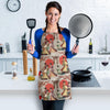 Tokyo Japanese Print Pattern Women's Apron-grizzshop