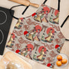 Tokyo Japanese Print Pattern Women's Apron-grizzshop