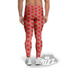 Tomato Cute Print Pattern Men's Leggings-grizzshop