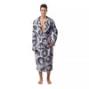 Tomato Hand Drawn Print Pattern Men's Robe-grizzshop