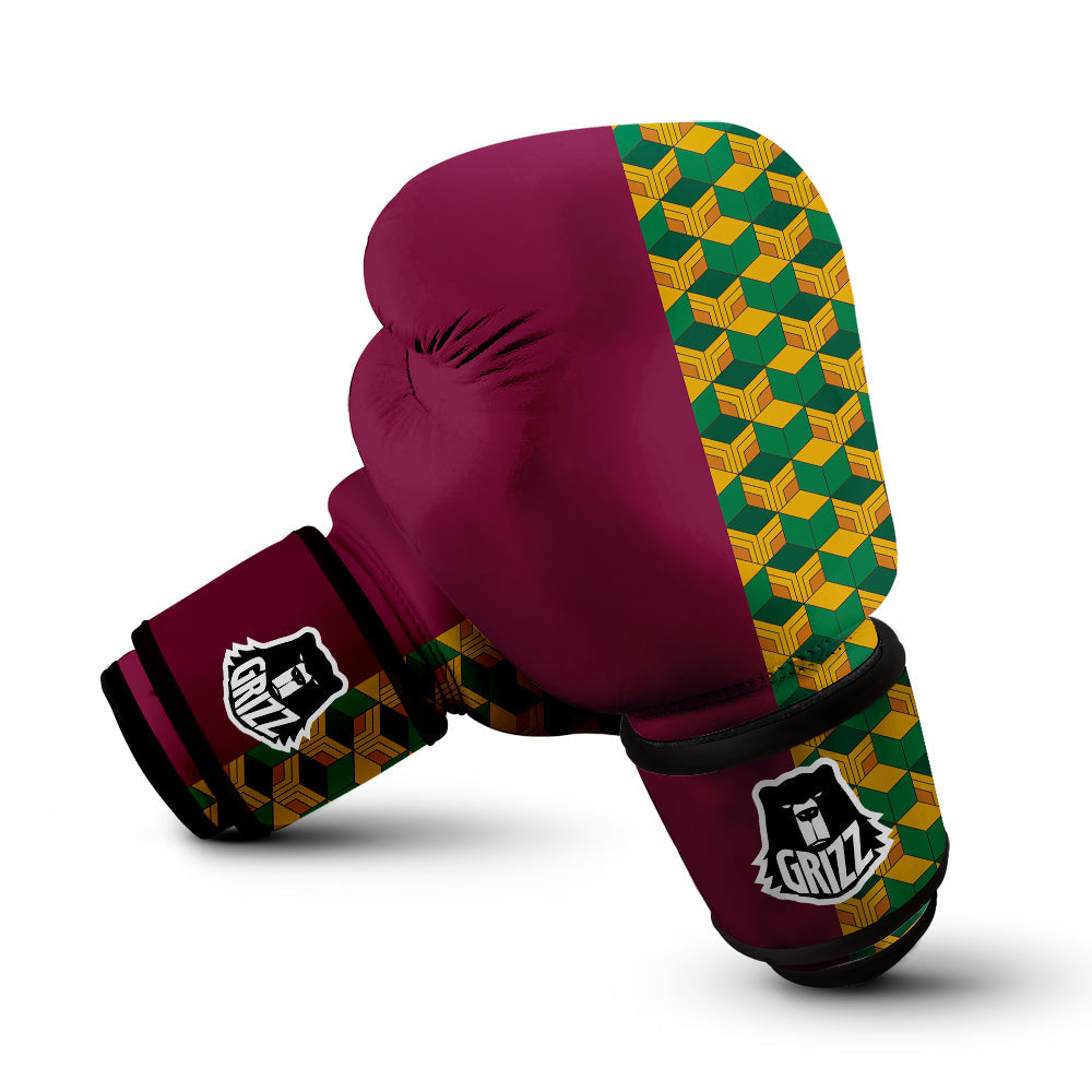 Tomioka Print Pattern Boxing Gloves-grizzshop