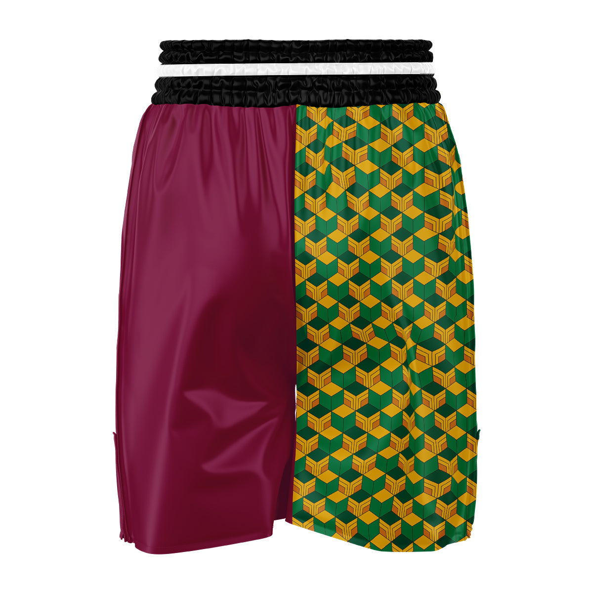 Tomioka Print Pattern Boxing Shorts-grizzshop