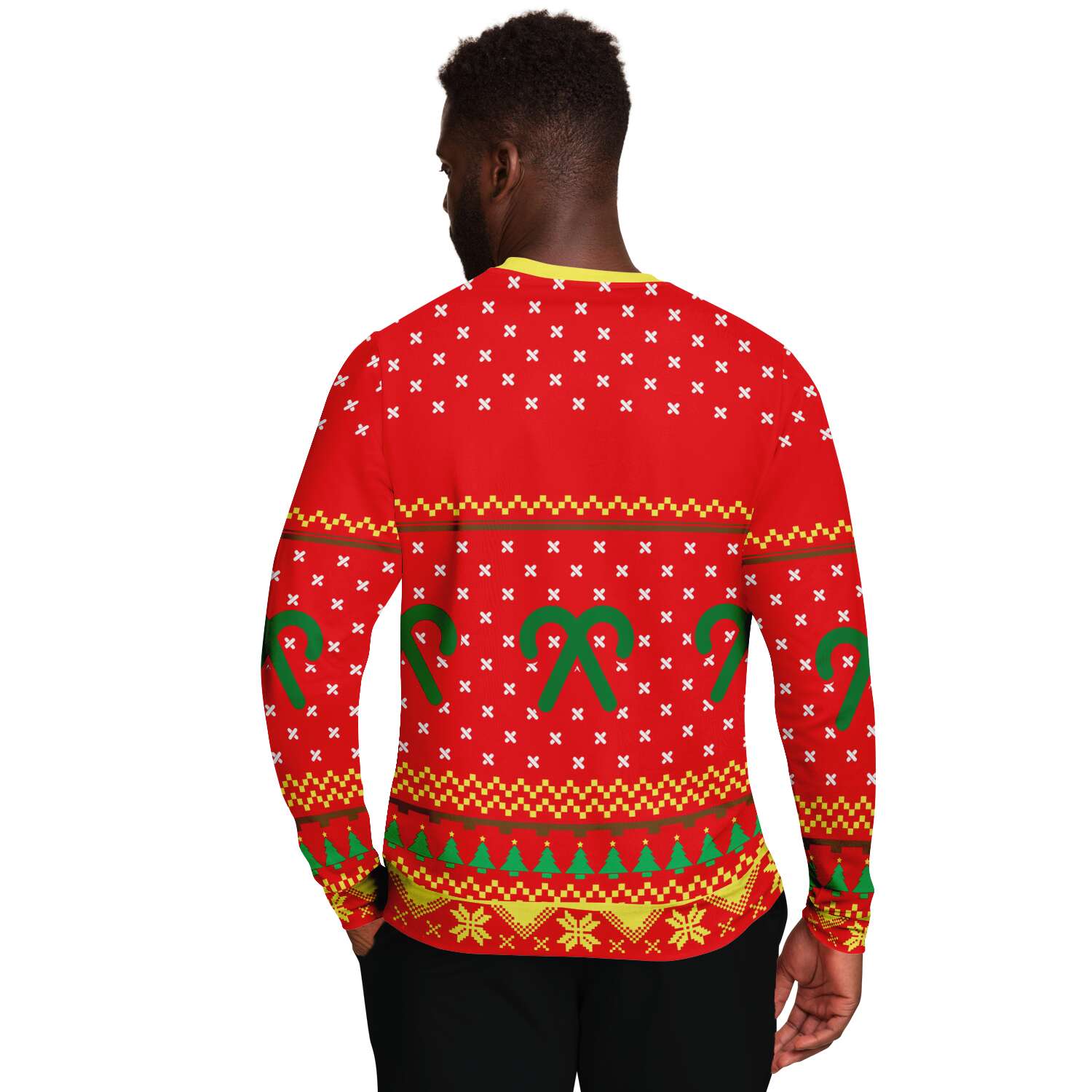 Too Lit To Quit Ugly Christmas Sweater-grizzshop