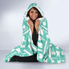 Tooth Dental Dentist Dentistry Pattern Print Hooded Blanket-grizzshop